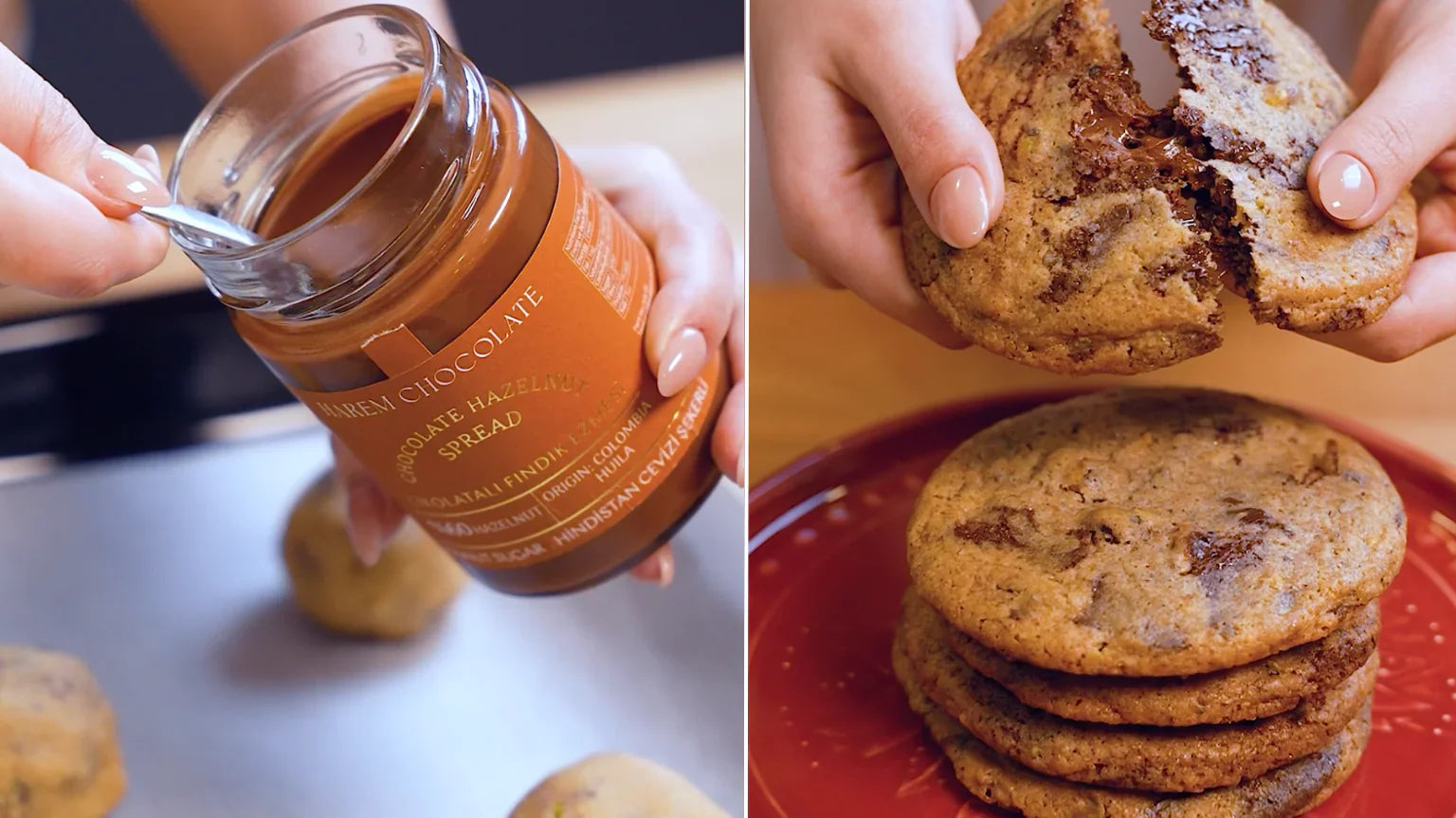 CHOCOLATE HAZELNUT SPREAD COOKIE RECIPE