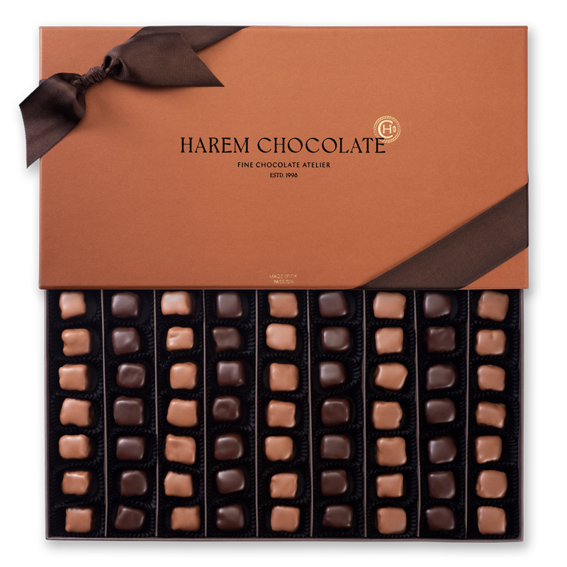 Chocolate coated pistachio delight