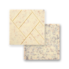 White Tablet Chocolate with Coffee & Crepe